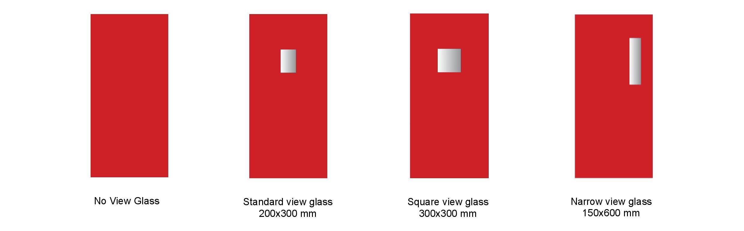 Fire Resistant Doors_Vision Lite Options