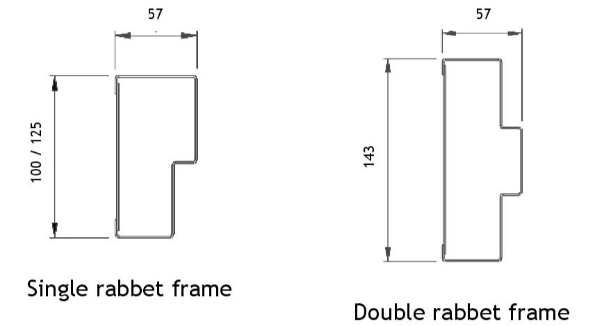 Emergency Exit Doors Frame Variant