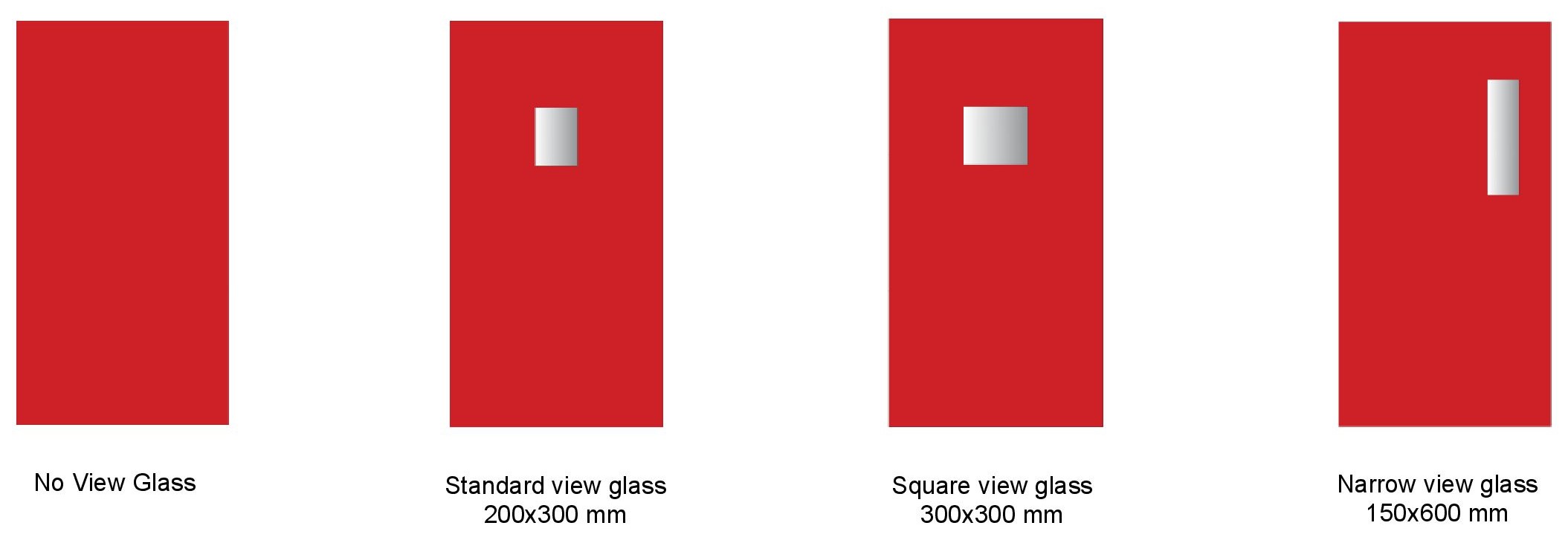 Sliding Fire Resistant Doors_Vision Lite Options
