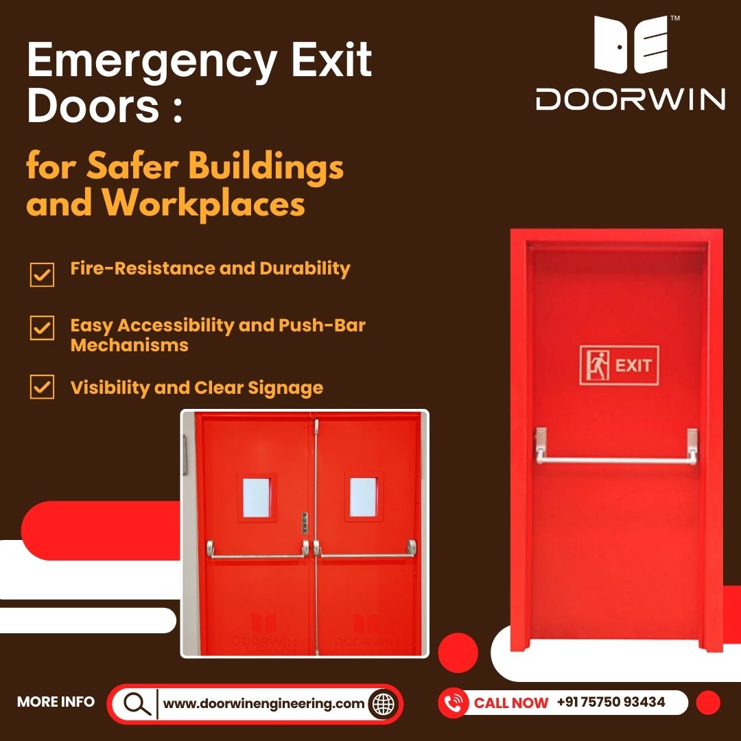 Emergency Exit Doors India: Features, Benefits, Safety Standards