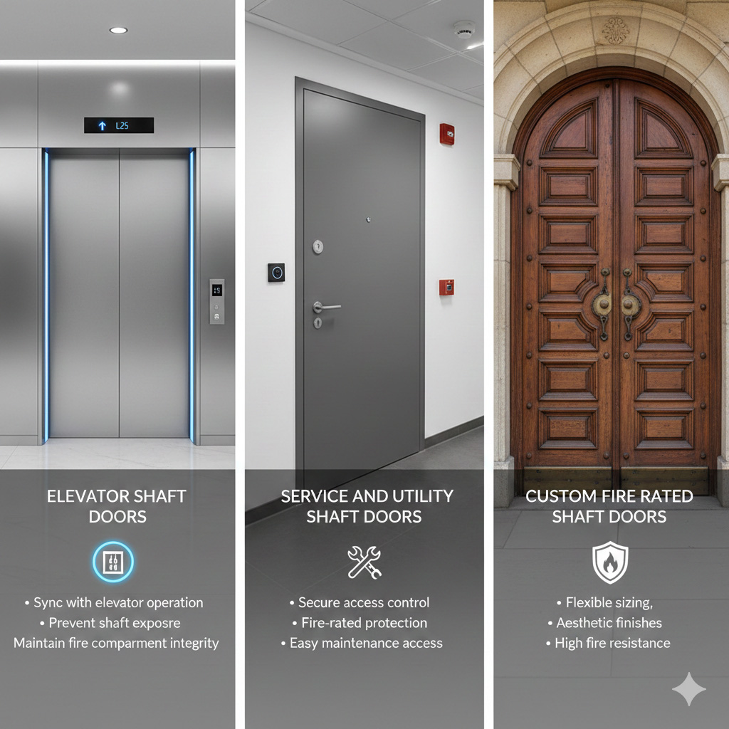 Types of Advanced Shaft Doors