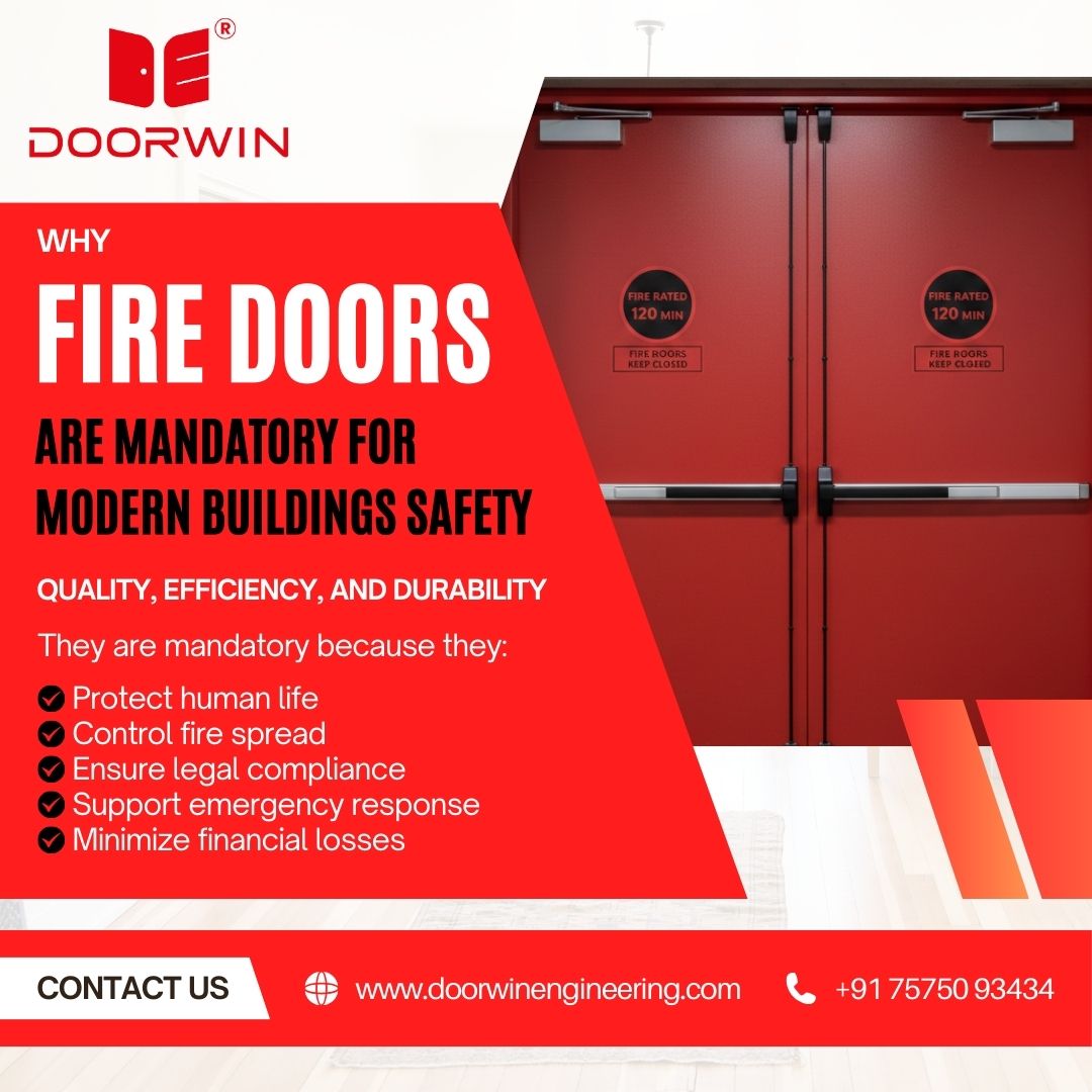 Why Fire Doors Are Mandatory for Modern Buildings Safety