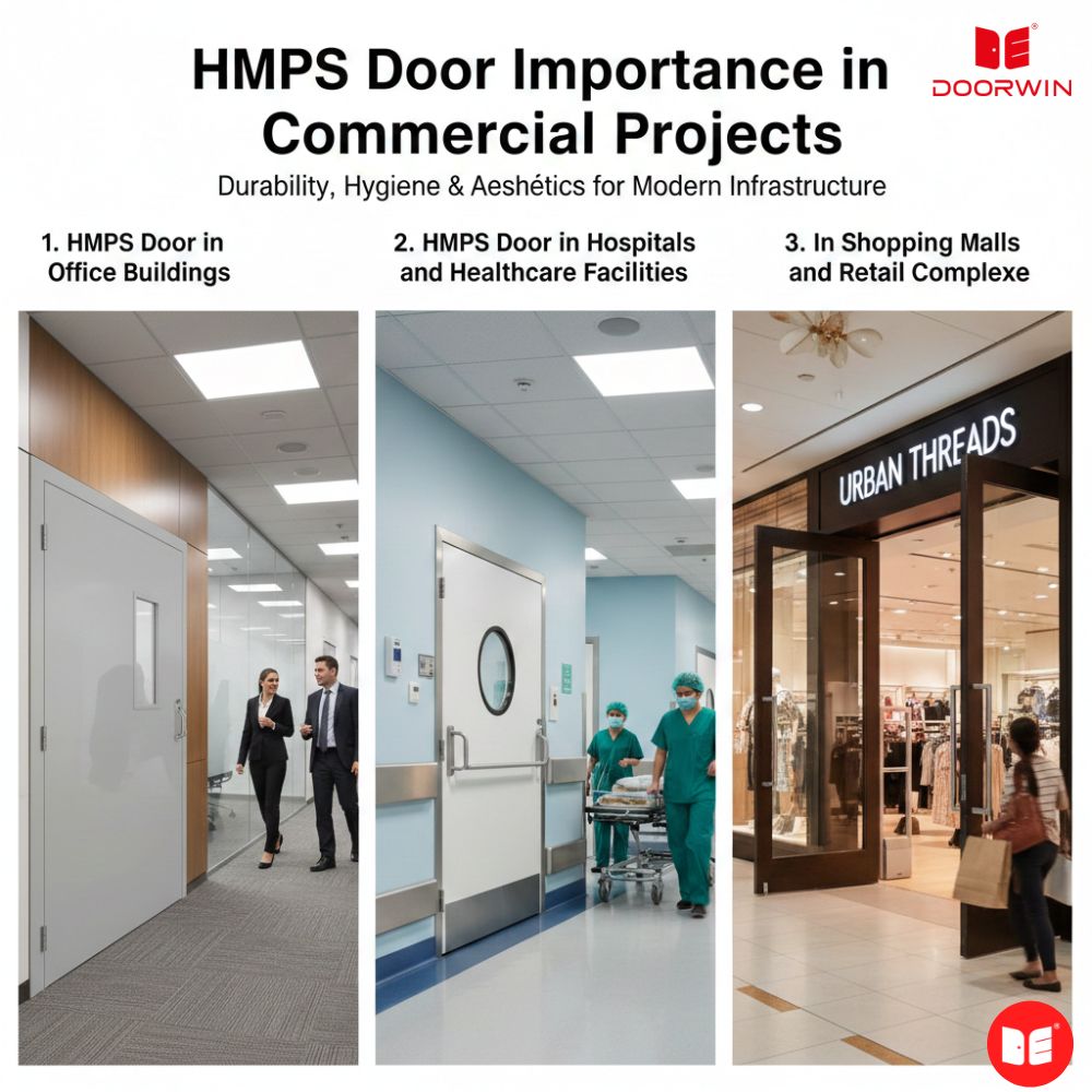 HMPS Door Importance in Commercial Projects in India