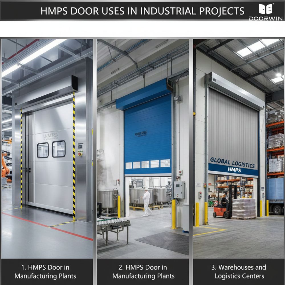 HMPS Door Uses in Industrial Projects in India