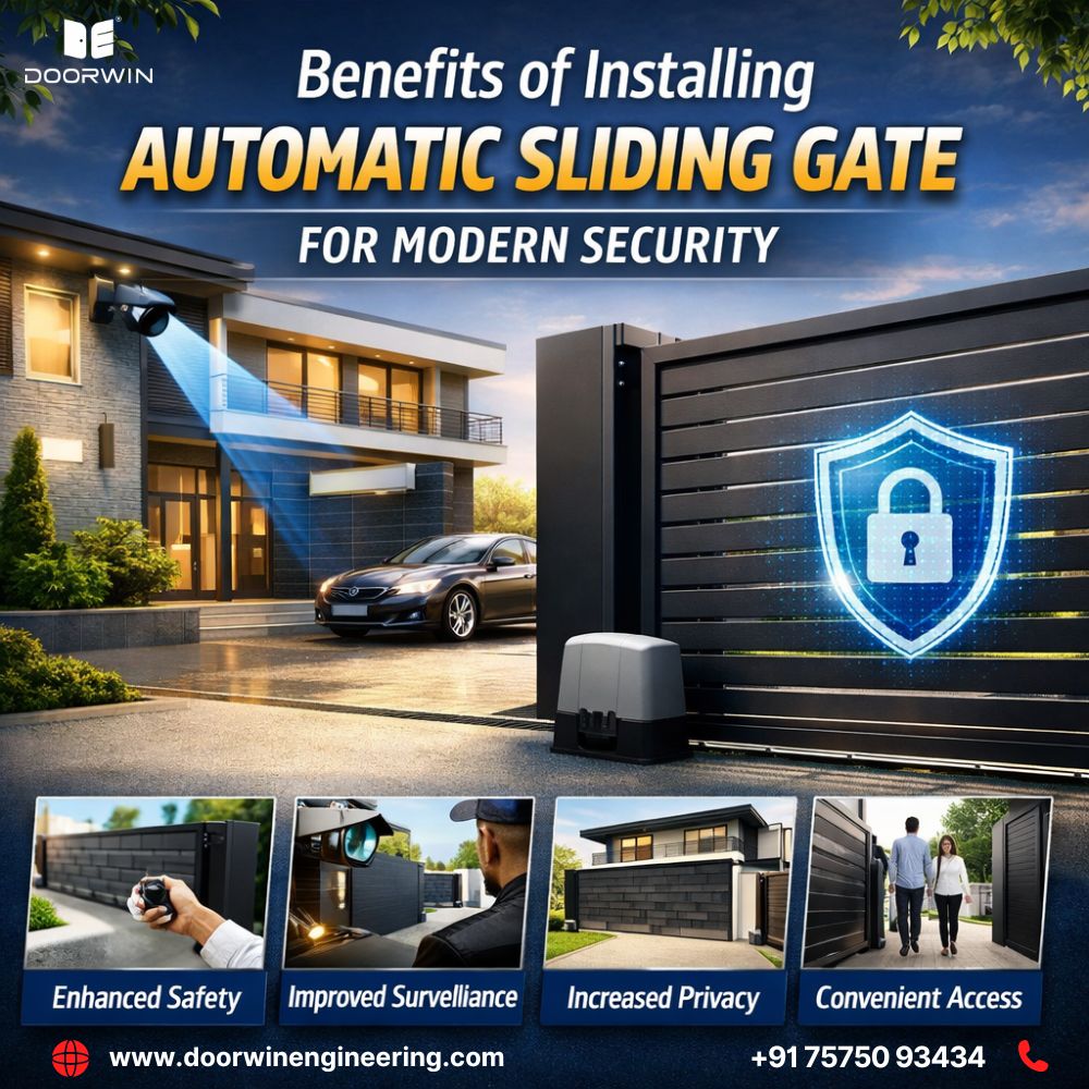 Benefits of Installing Automatic Sliding Gate for Modern Security