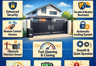 Top Features of Automatic Sliding Gates for Property Safety India