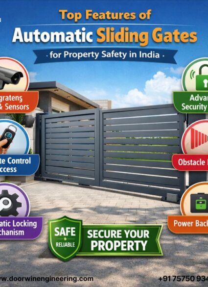 Top Features of Automatic Sliding Gates for Property Safety in India