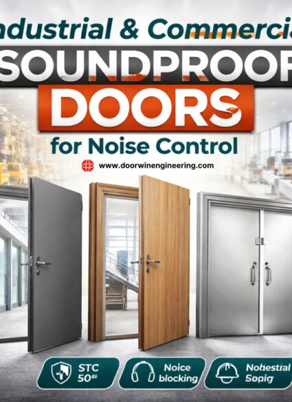 Industrial & Commercial Soundproof Doors for Noise Control
