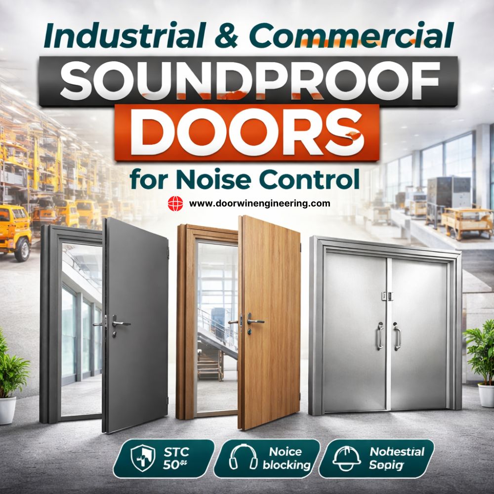 Industrial & Commercial Soundproof Doors for Noise Control
