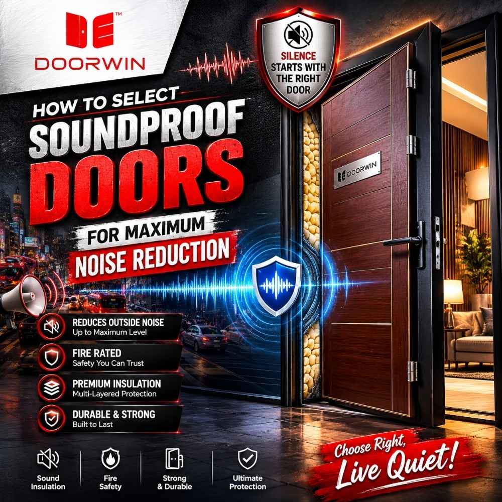 How to Select Soundproof Doors for Maximum Noise Reduction