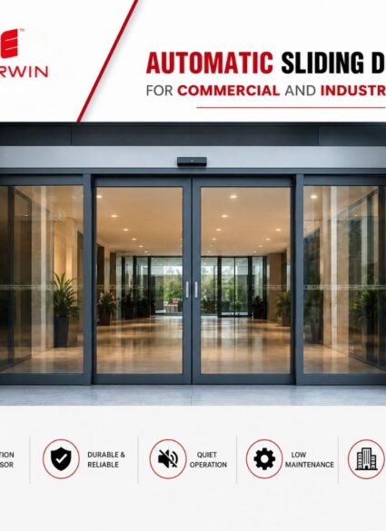 Automatic Sliding Doors for Commercial and Industrial Use