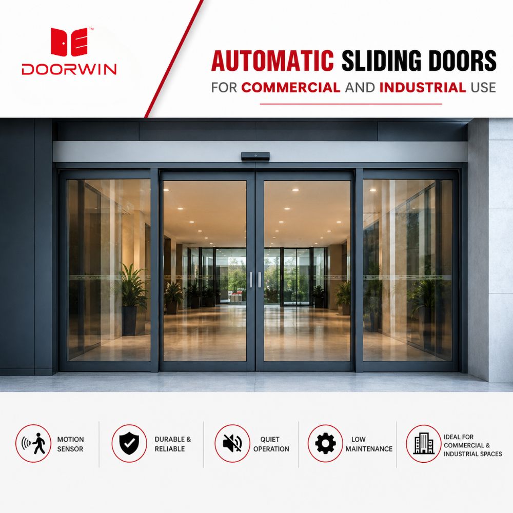 Automatic Sliding Doors for Commercial and Industrial Use