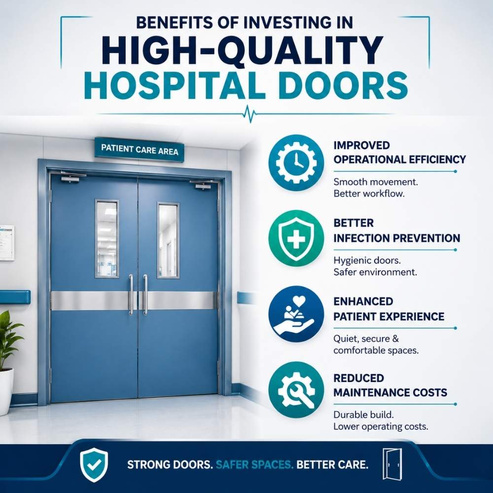 Benefits of Investing in High-Quality Hospital Doors - Doorwin Engineering
