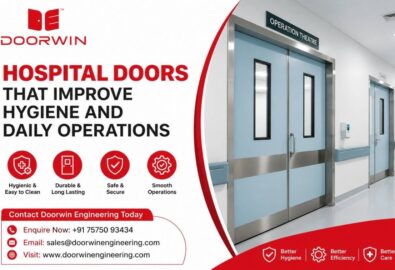 Hospital Doors That Improve Hygiene and Daily Operations -Doorwin Engineering