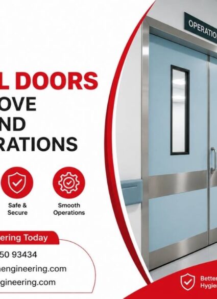 Hospital Doors That Improve Hygiene and Daily Operations -Doorwin Engineering
