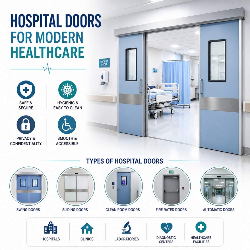 Hospital Doors for Modern Healthcare - Doorwin Engineering