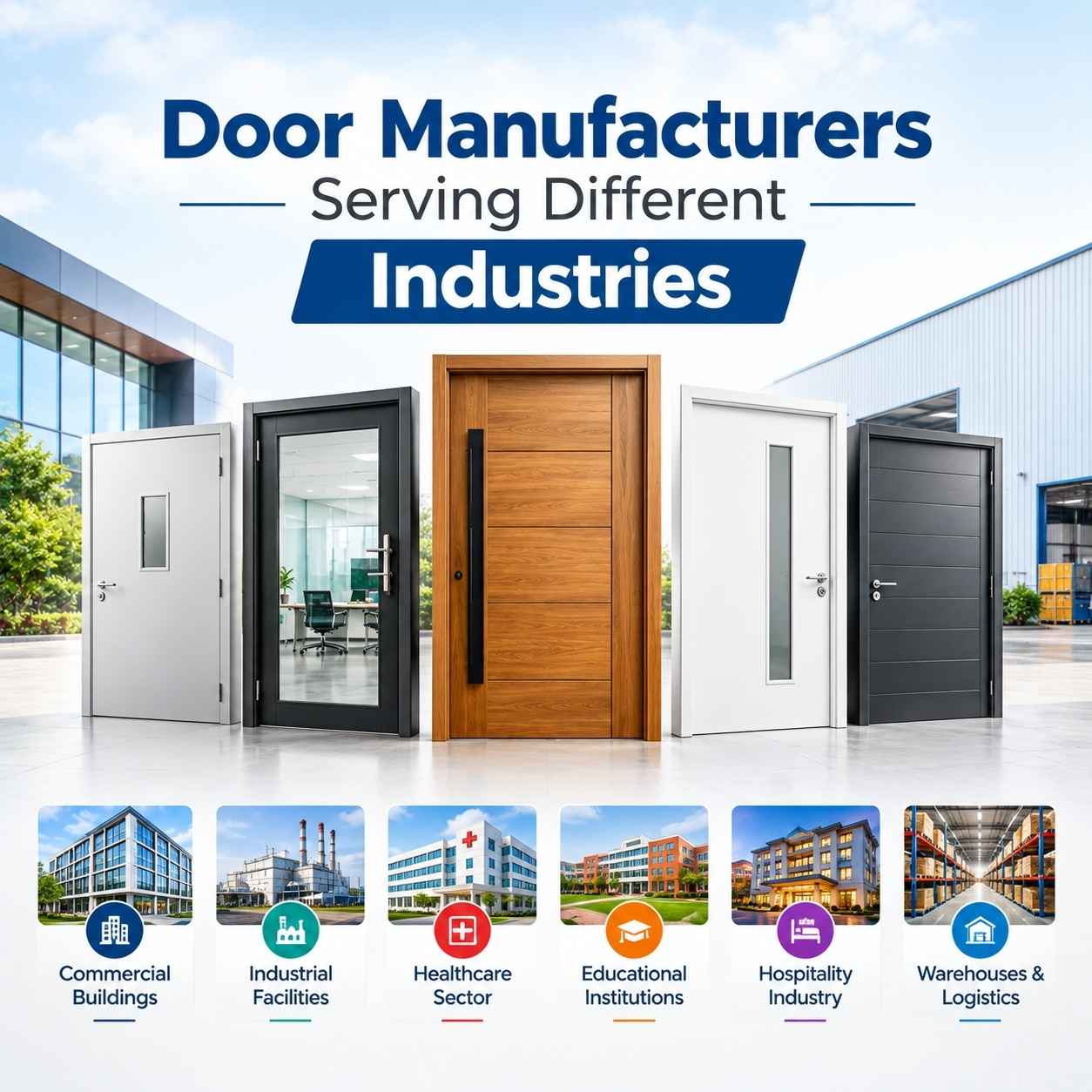 Door Manufacturers Offering Custom Solutions for Every Industry