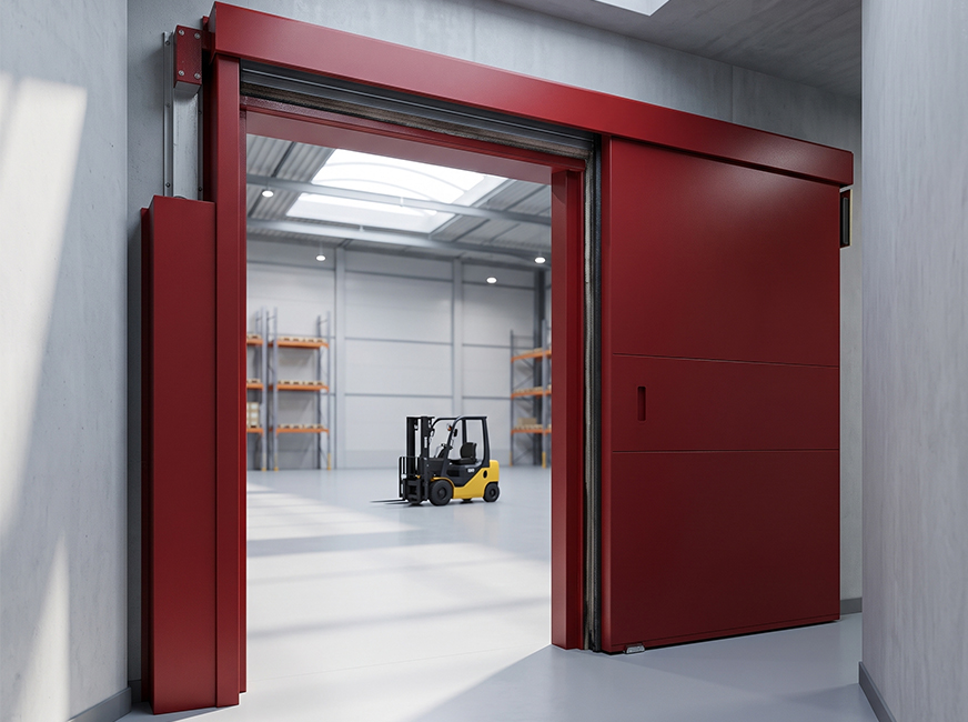 Fire Resistant Steel Sliding Door (1)