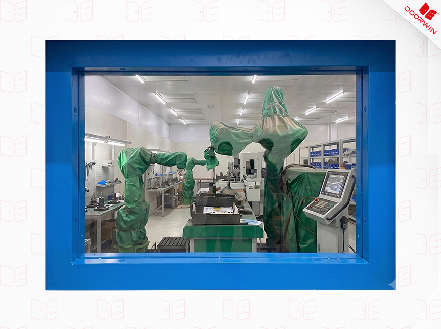 Lead Line Glass Window Radiation Proof Windowjpg (3)